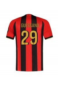 OGC Nice Evann Guessand #29 Voetbaltruitje Thuis tenue 2024-25 Korte Mouw